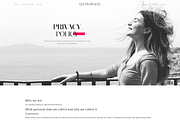 Lee Plowman WordPress Theme, a WordPress Template by Cubex Design (Thumbnail 8 of 13)