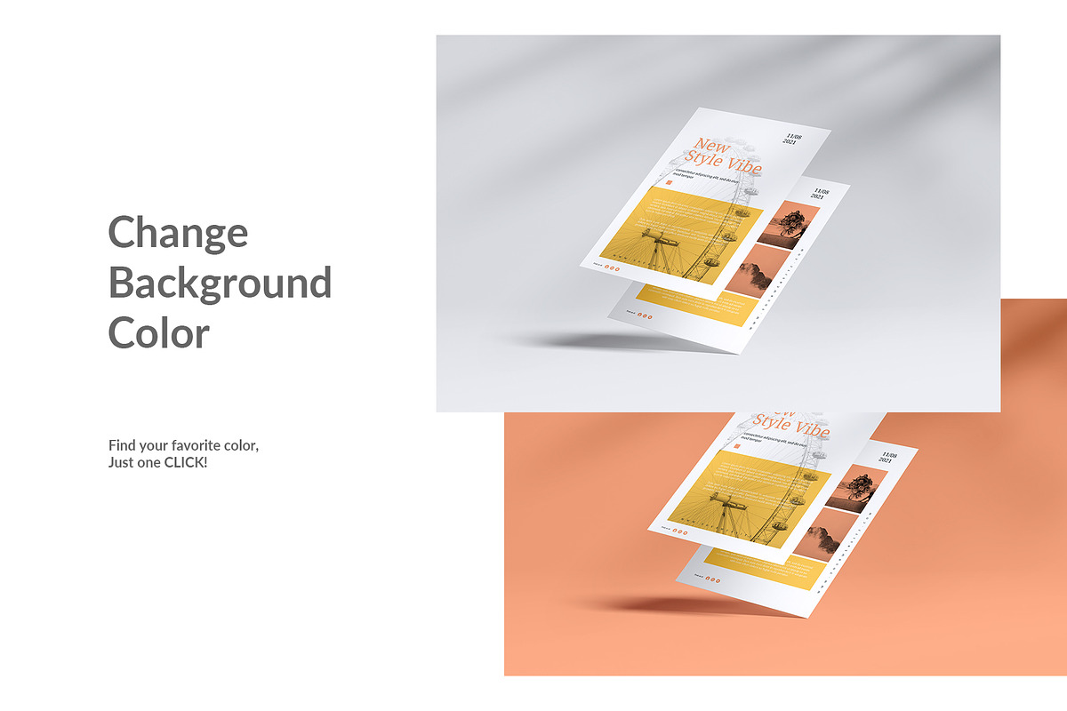 Flyer Mockup, a Books & Magazine Mockup by Mockup Supper (Photo 3 of 18)