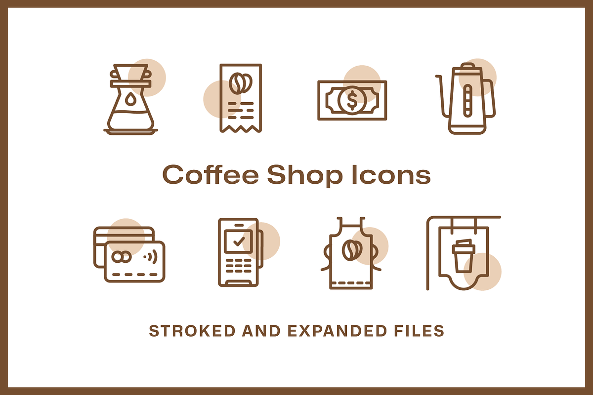 36 Coffee Shop Icons, an Icon by Furnace (Photo 5 of 5)