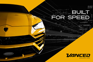 VANGO - Automotive Speed Font