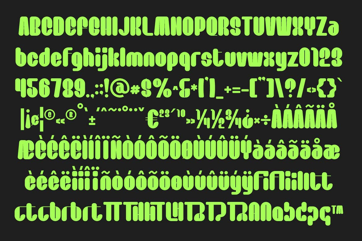 Seppro Bold Strong Font, a Sans Serif Font by Artiveko (Photo 2 of 8)