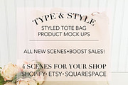 Tote Bag Styled Stock Photo Bundle, a Product Mockup by Type & Style (Thumbnail 1 of 4)