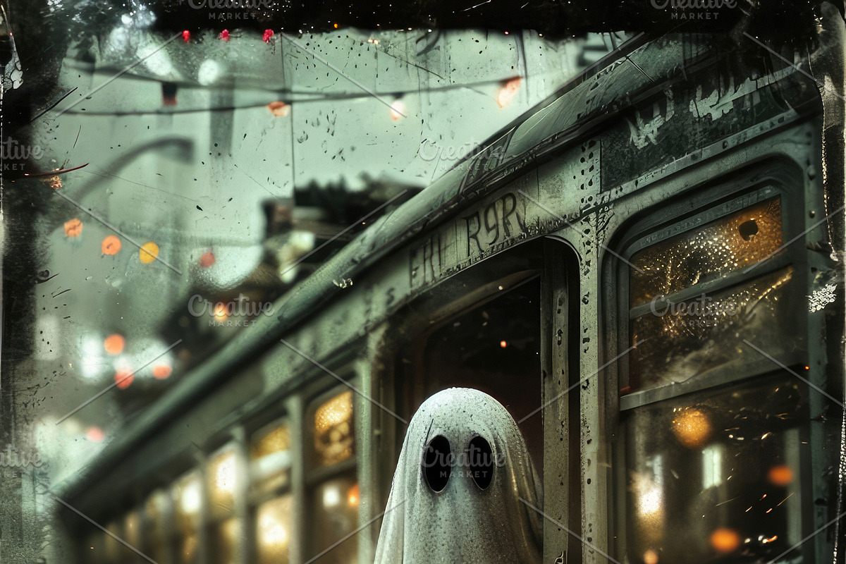 Halloween night in the city, a Seasonal Illustration by pictures for you