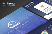 Cloud Biz - Keynote Template, a Presentation Template by Slidehack (Thumbnail 1 of 5)
