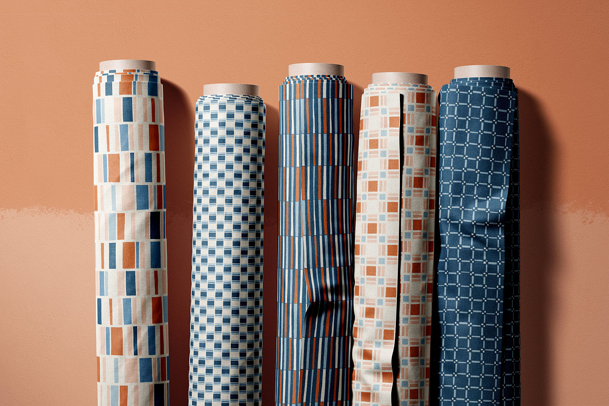 Stripes & Checks Geometric Patterns, a Pattern Graphic by PATTERNS etc. (Photo 3 of 8)