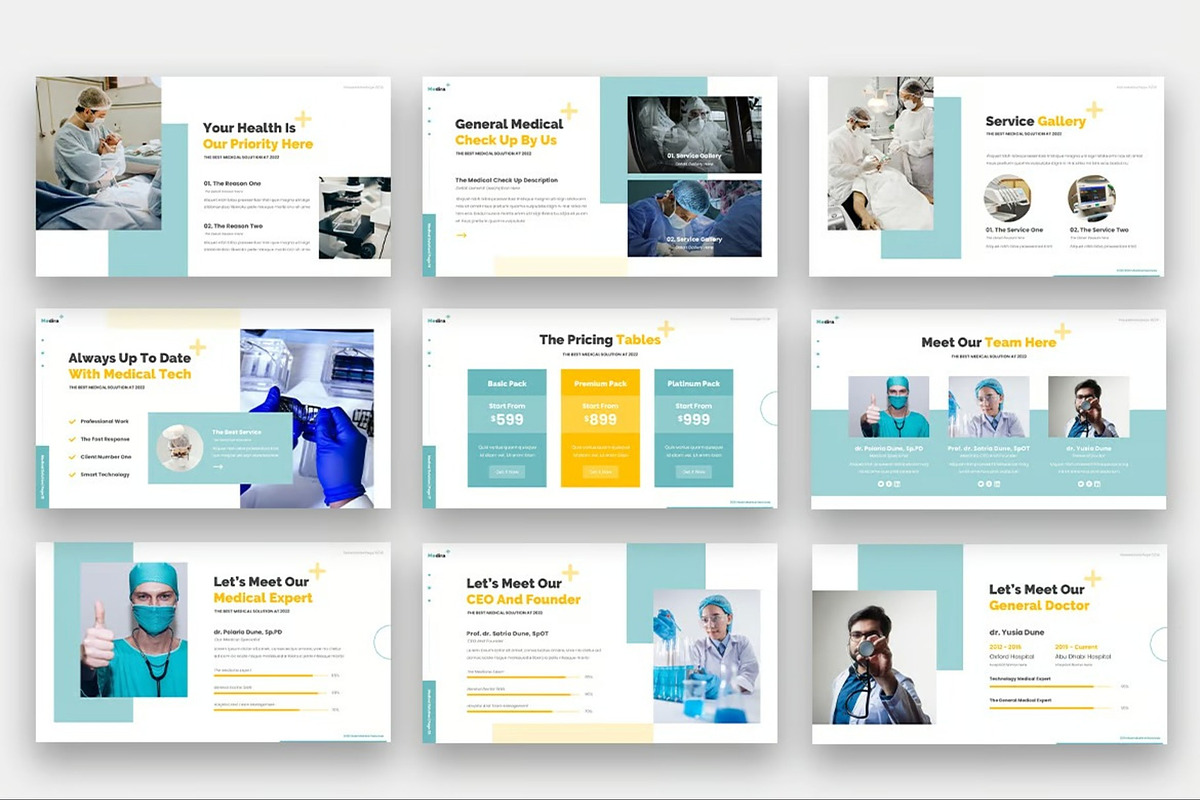 Medira - Medical Keynote Templates, a Presentation Template by Fit-tee (Photo 2 of 6)