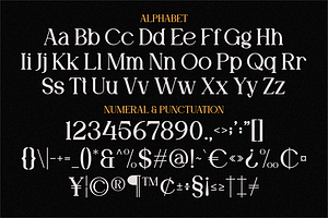 Moela - Serif Display Typeface