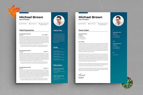 Minimalist Resume and Cover Letter preview 6