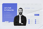 CV Resume Portfolio Keynote, a Presentation Template by Pixslides (Thumbnail 7 of 7)