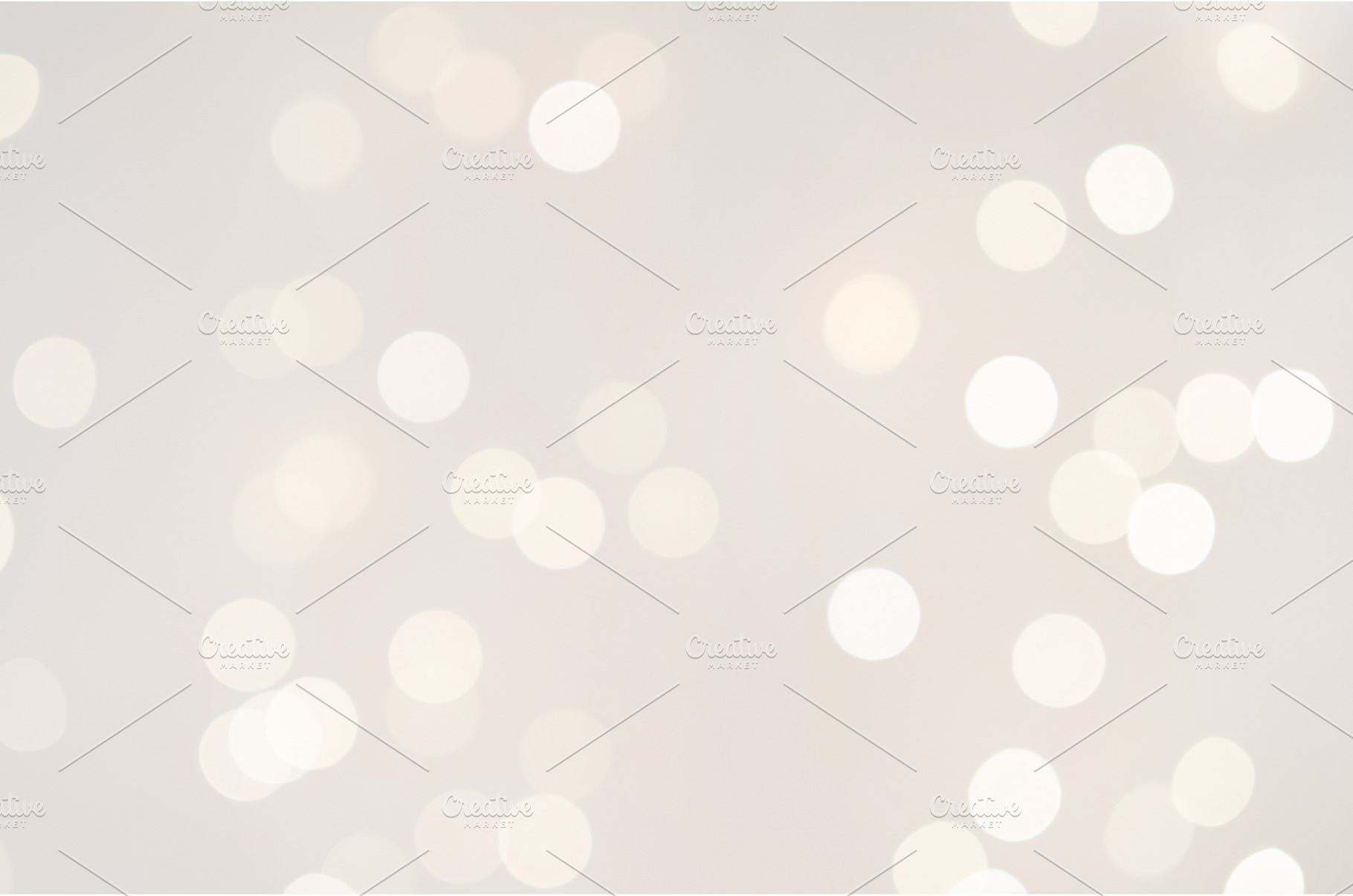 Abstract gentle white round bokeh, an Arts & Entertainment Photo by Yummypic
