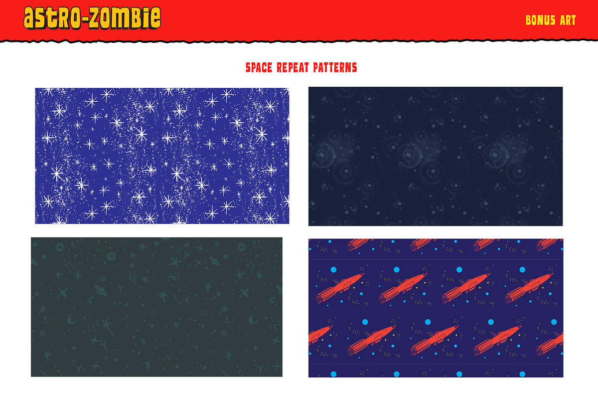 PM Astro-Zombie Design Collection, a Handwritten Font by Paper Moon Graphic Supply (Photo 13 of 13)