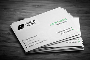 Corporate Employee Business Card