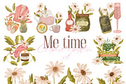 Me time self care illustration, a Healthcare Illustration by Yelloo Fish (Thumbnail 1 of 10)