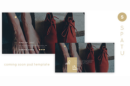 Spatu Coming soon template