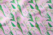 Lily of the Valley Crayons  Seamless, a Pattern Graphic by Lucyinyourheart (Thumbnail 10 of 10)
