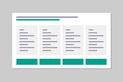 Web Landing Page Wireframe Set, a Landing Page Template by ContestDesign (Thumbnail 8 of 10)