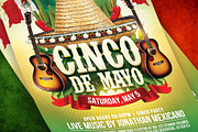 Cinco de Mayo Flyer Template, a Flyer Template by Briell Design (Thumbnail 2 of 3)