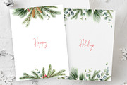 Christmas time 3. Watercolor clipart, an Illustration by Elena Medvedeva (Thumbnail 5 of 10)
