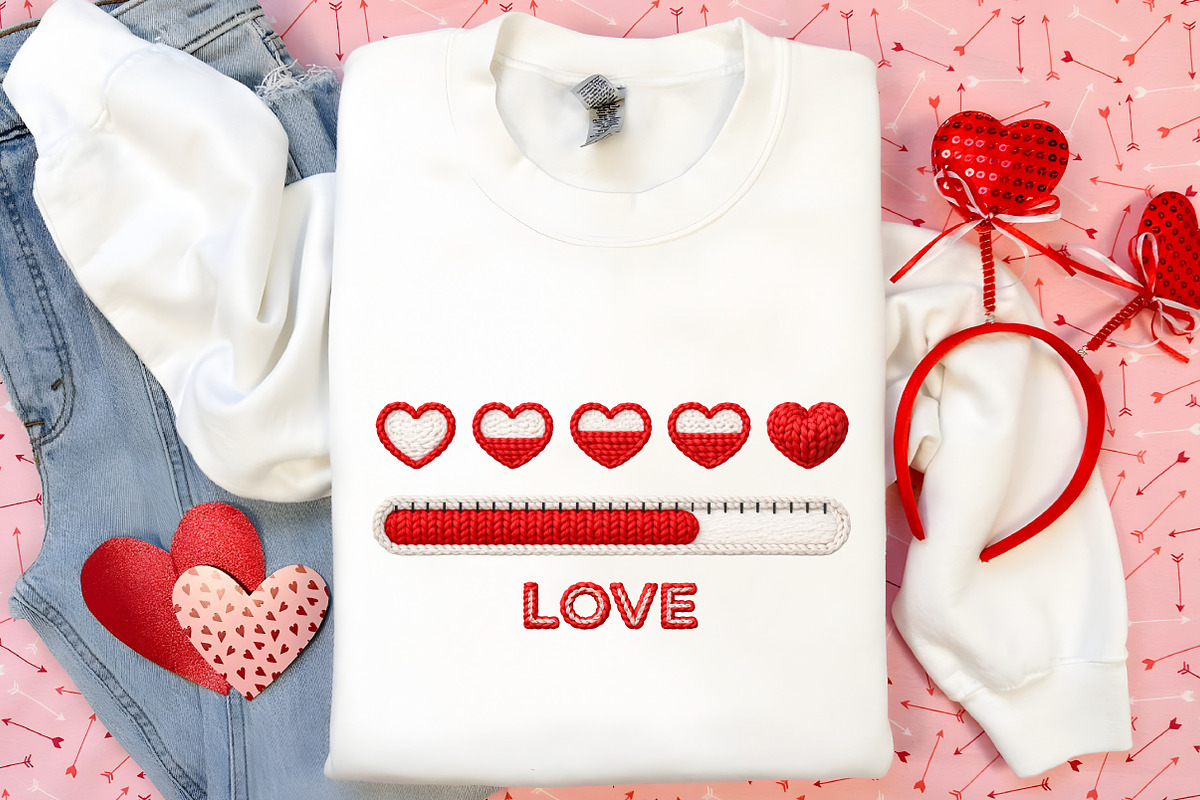 Valentine Love PNG, Valentine PNG, an Illustration by Canvas Craft (Photo 7 of 7)