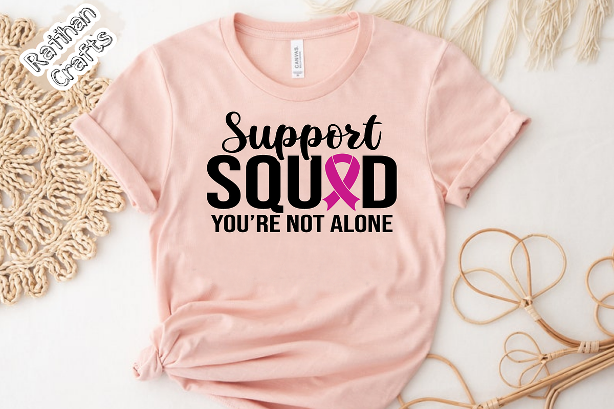 Breast Cancer Bundle SVG, an Object Illustration by RaiihanCrafts (Photo 5 of 6)