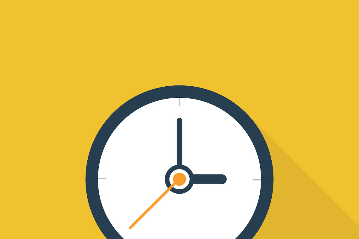 Clock icon, an Outline Icon by jabkitticha