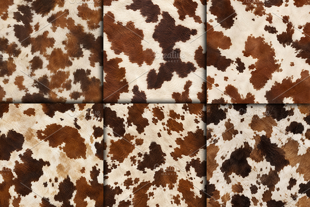Realistic Brown Cow Hide Texture, a Pattern Graphic by Artonix (Photo 3 of 4)
