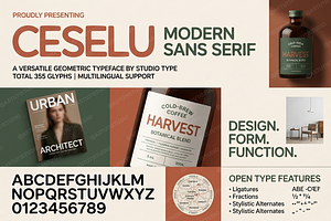 Ceselu - A Refined Luxury Serif