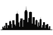 City Skyline Silhouette Bundle, an Illustration by jahid234 (Thumbnail 35 of 41)