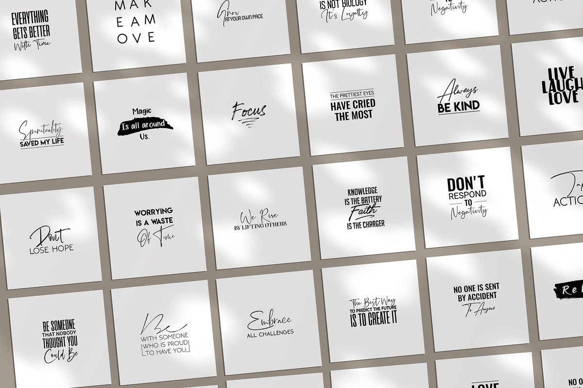Instagram Social Media Quotes CANVA, a Social Media Template by Eviory (Photo 52 of 55)