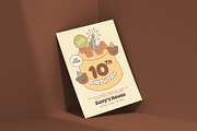 Mini Cake - Birthday Invitation, an Invitation Template by VUNIRA (Thumbnail 2 of 2)