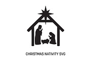 Simple and Clean Christmas Nativity, a Graphic by PinkHouseCollection (Thumbnail 1 of 3)