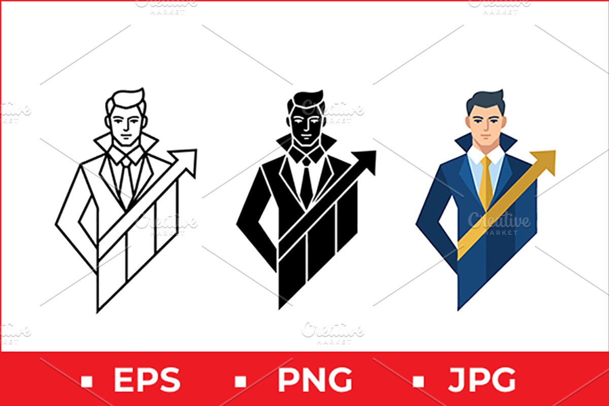 Business Growth Vector Icon Graphic, a Solid Icon by Artonix (Photo 1 of 2)