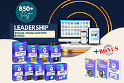 Leadership Bundle- Canva Templates, a Social Media Template by Viral Content Design (Thumbnail 17 of 17)