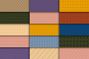 Color fabric material retro patterns, a Pattern Graphic by ExpressShop (Thumbnail 1 of 4)