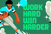 Cubarsi - Sport Jersey Display Font, a Sans Serif Font by Pekotype (Thumbnail 6 of 15)