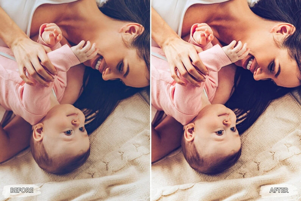10 Mommy Blogger Lightroom Presets, a Preset Add-On by LucaTheme (Photo 6 of 9)