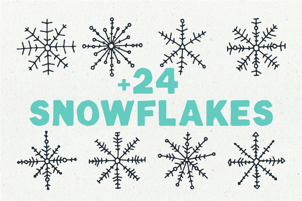 HandDrawn Christmas Workshop, a Decorative Illustration by Vitek Graphic (Photo 4 of 4)