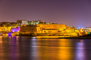 St. Andrew's Bastion in Valletta - M, an Architecture Photo by Leonid Andronov