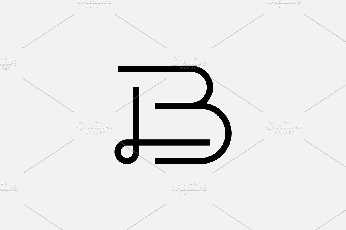 Letter L B Monogram Logo, a Branding & Logo Template by kurostd