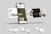 Carousel instagram post mockup, an iPhone Mockup by Graphicbars (Thumbnail 1 of 13)