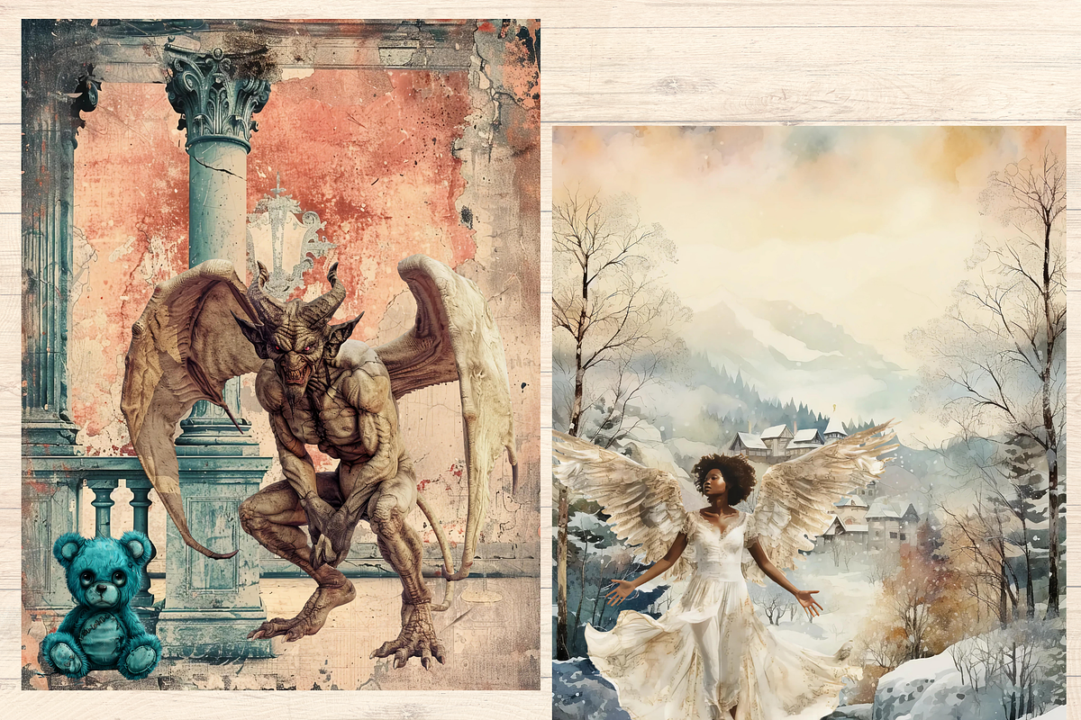 REALISTIC FAIRIES AND CREATURES PACK, a Person Illustration by Daring Digies (Photo 10 of 10)