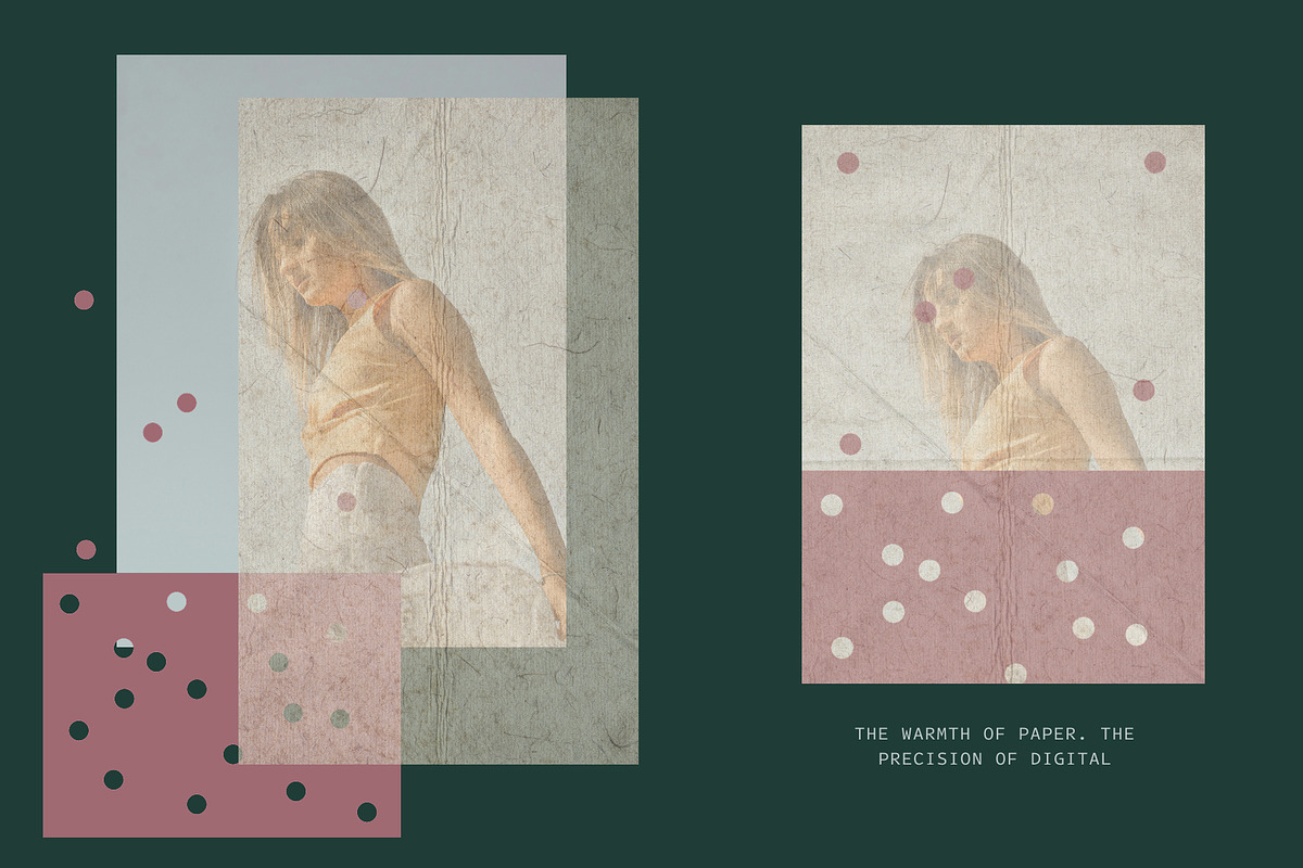 Polka Dot & Crumpled Paper, a Texture Graphic by Anzhelika (Photo 2 of 9)
