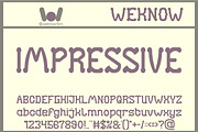 Paper Clip font, a Handwritten Font by weknow (Thumbnail 3 of 8)