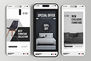 Modern Furniture Social Media Story, a Social Media Template by MightyDesign (Thumbnail 2 of 6)