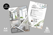 Real Estate Introduction Flyer Canva, a Flyer Template by CreativeVinesStore (Thumbnail 2 of 6)