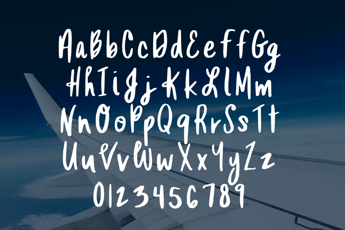 Liftoff Font preview 2