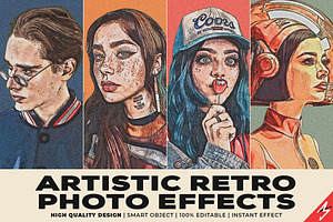 Artistic Retro Photo Effects