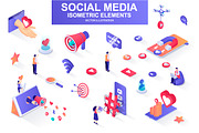 Mega Bundle Isometric Elements, an Illustration by alexdndz (Thumbnail 24 of 27)