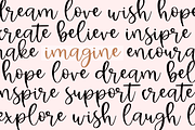Hello Spring | Bouncy Script Font, a Script Font by KA Designs (Thumbnail 7 of 10)