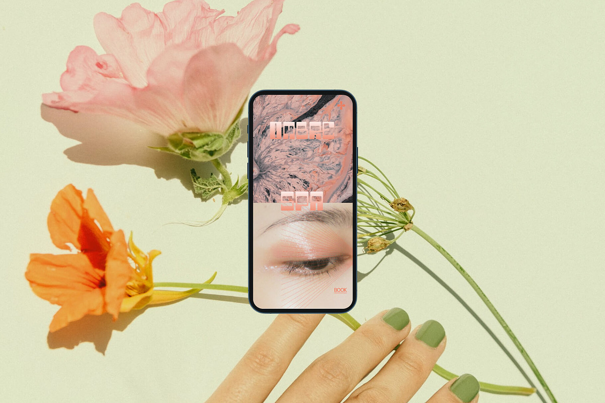 Ombre Spa - Squarespace 7.1 Template preview 2
